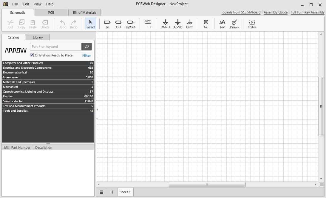 pcbweb - pcb design software