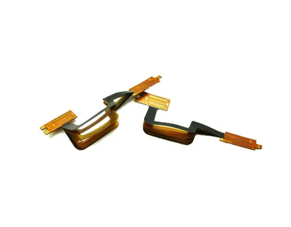 A sample of flexible circuit board material from DuPont.