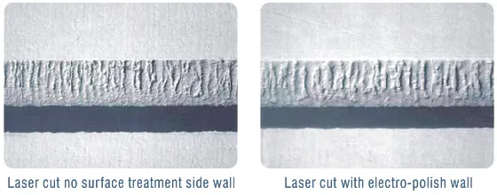 Side-by-side comparison of two different PCB stencils.