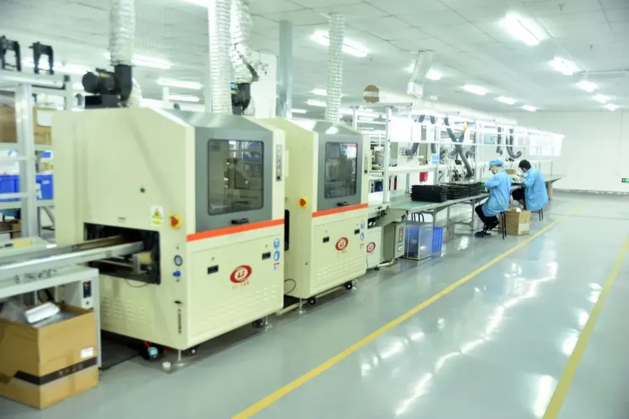 An exterior view of a PCB manufacturing facility.