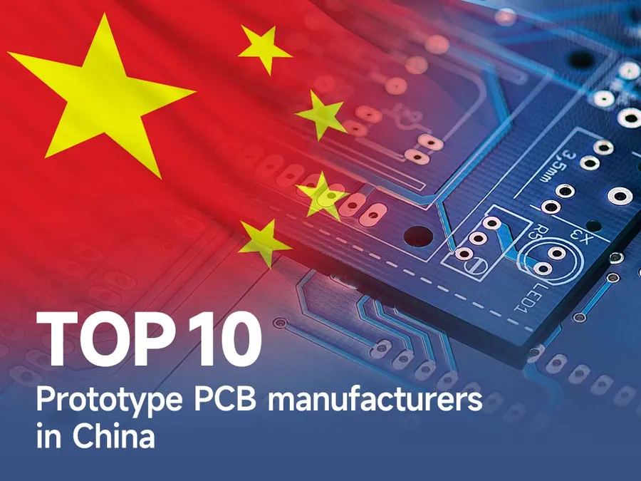 A cluster of PCB manufacturing facilities in a Chinese industrial area.