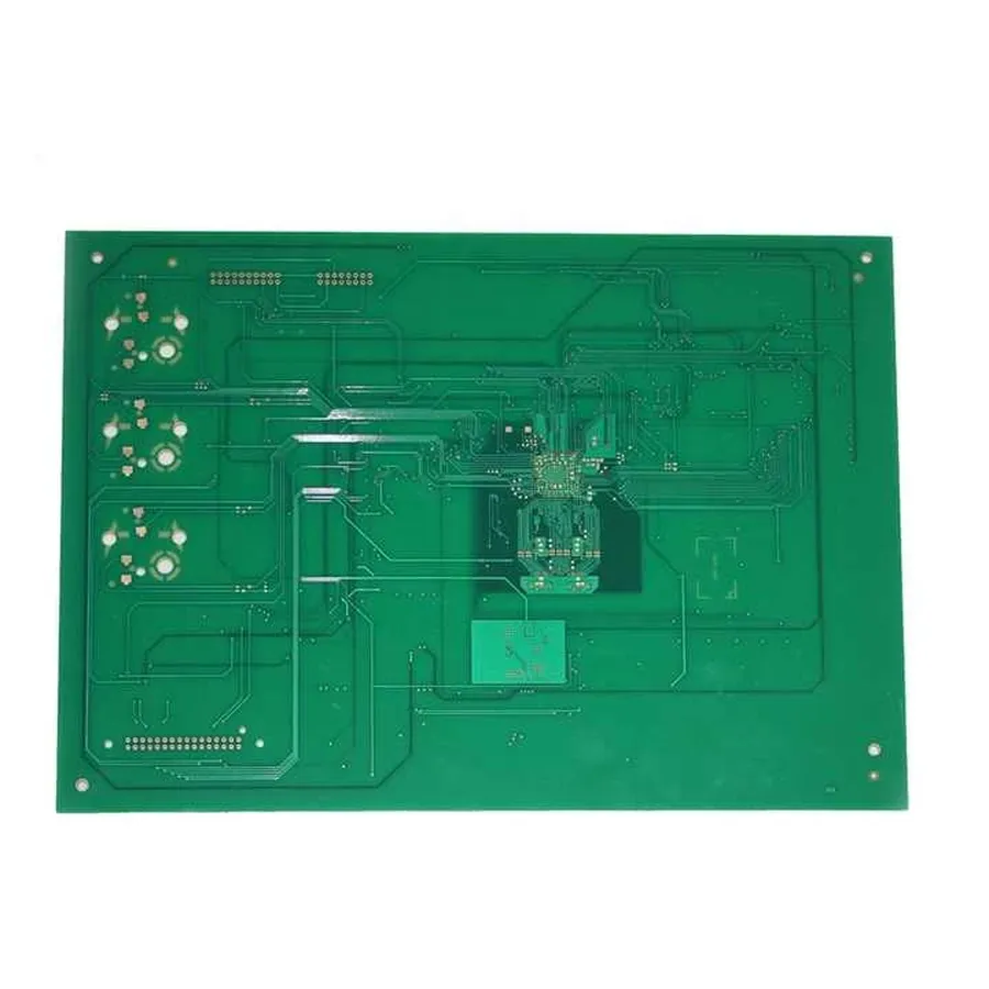 A calculator with PCB design related elements on a desk.