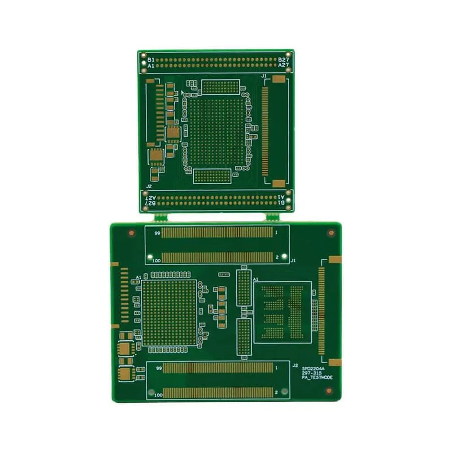 A picture of a PCB used in industrial control equipment.