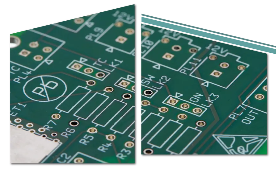 A computer screen showing an online PCB order form.