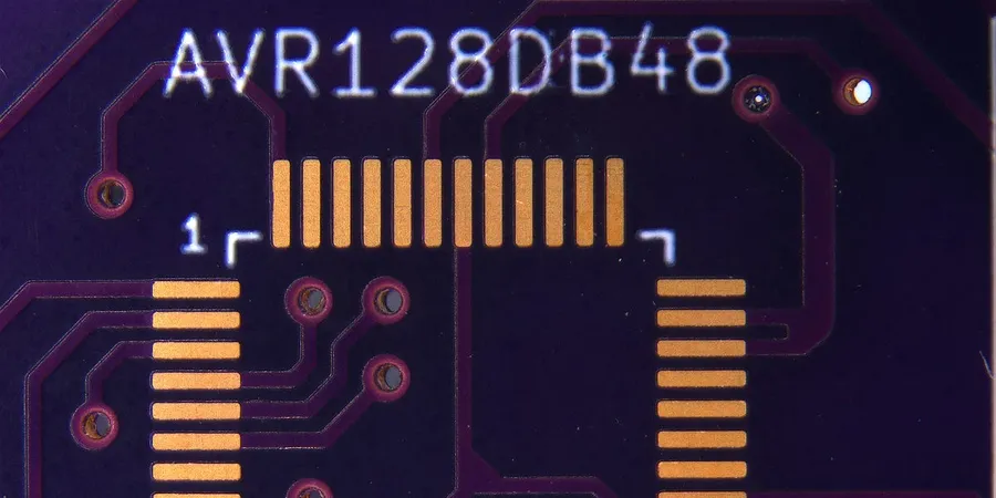 A side by side comparison of different PCB boards.