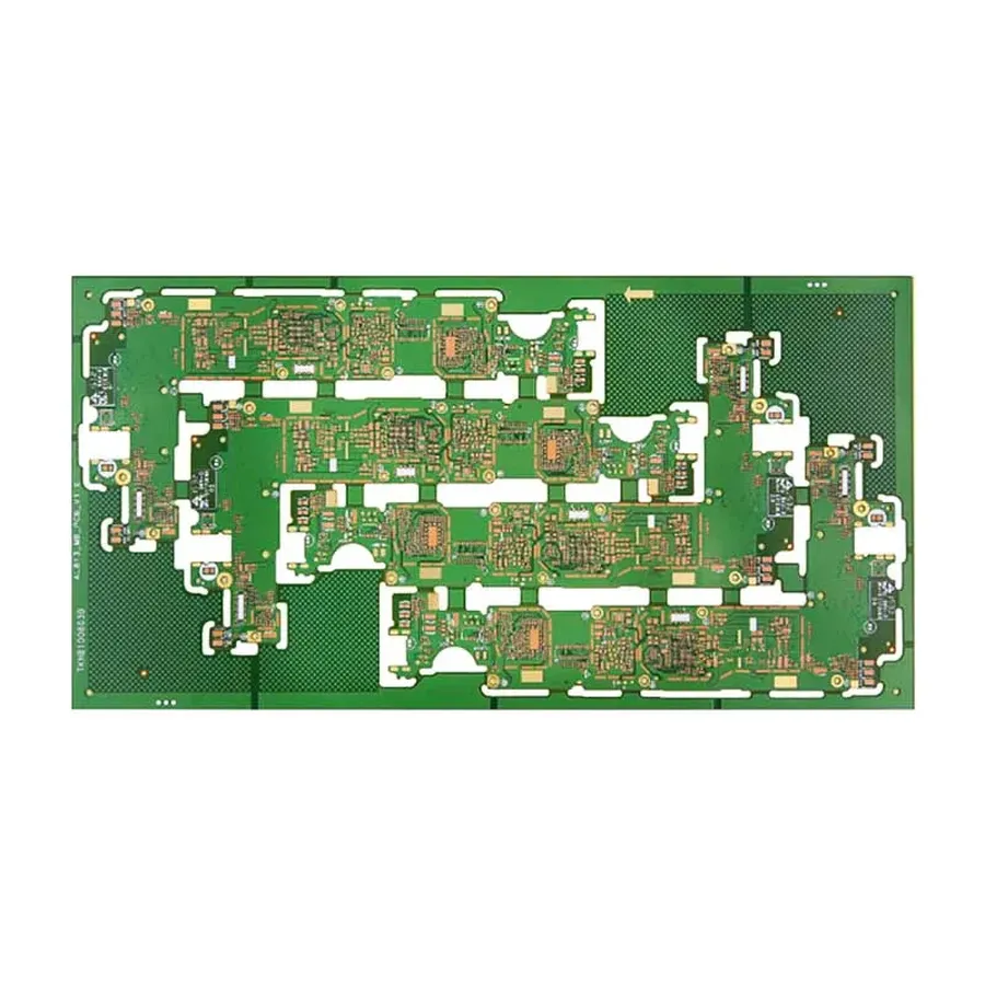 A high precision PCB with fine lines and spacing.