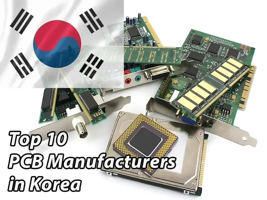 Exterior view of a Korean PCB manufacturing factory.
