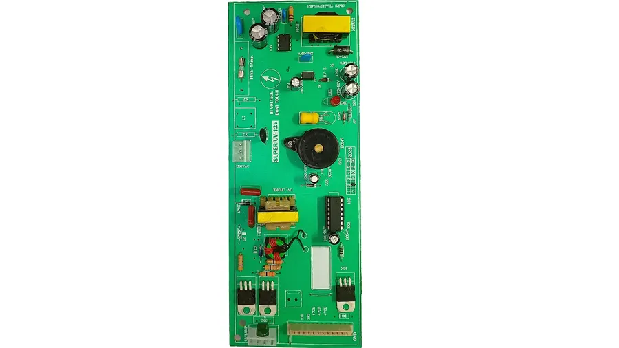 A single Kent RO PCB circuit board laid out on a flat surface.