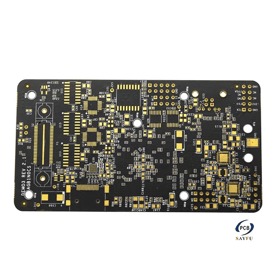 A 5G related PCB , which represents future technologies.