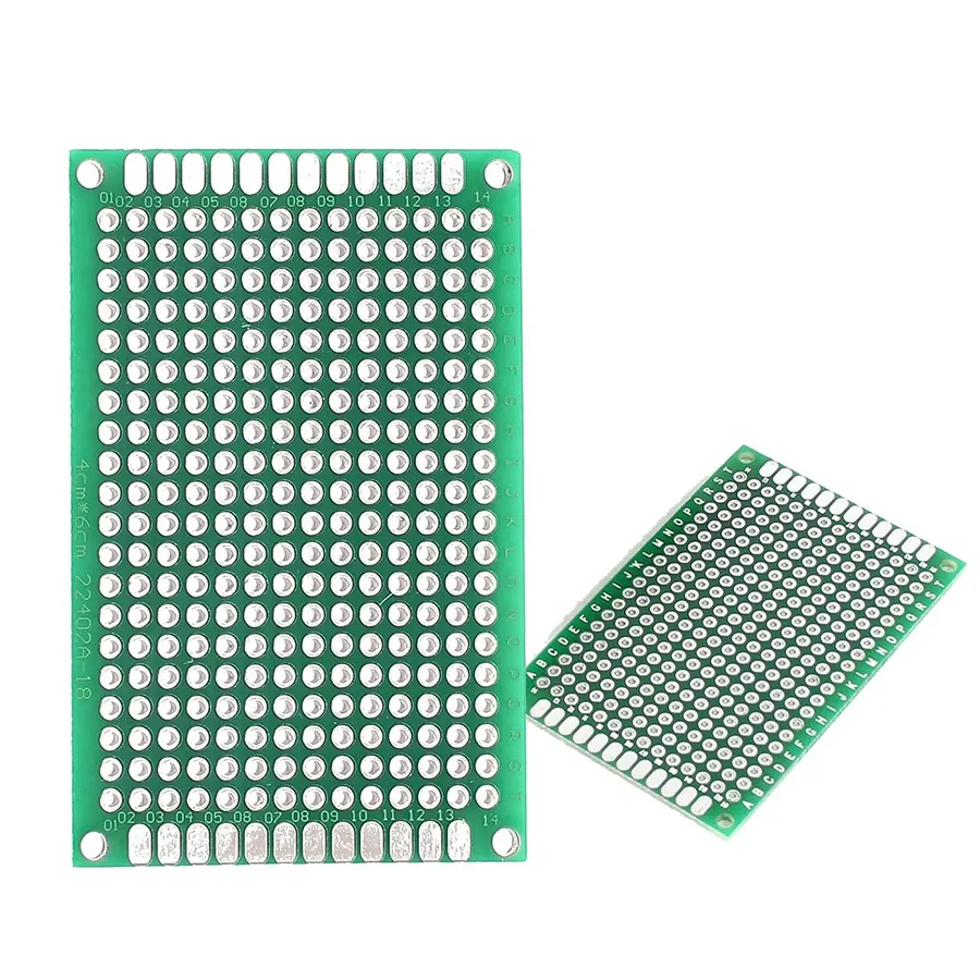 Several different PCB prototypes.
