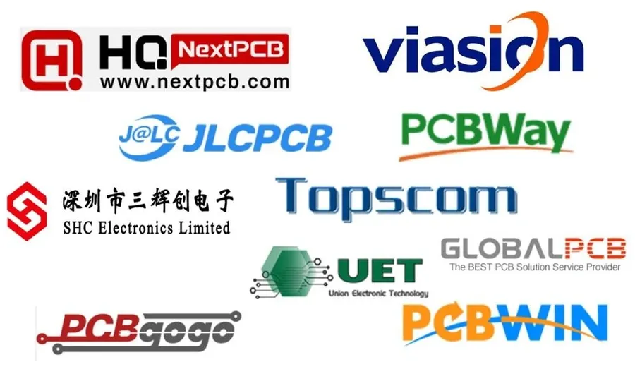 An aerial view of a PCB manufacturing facility in China.