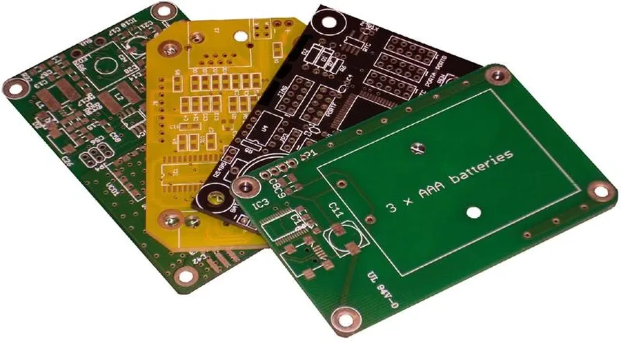 A finished PCB manufactured by AllPCB.