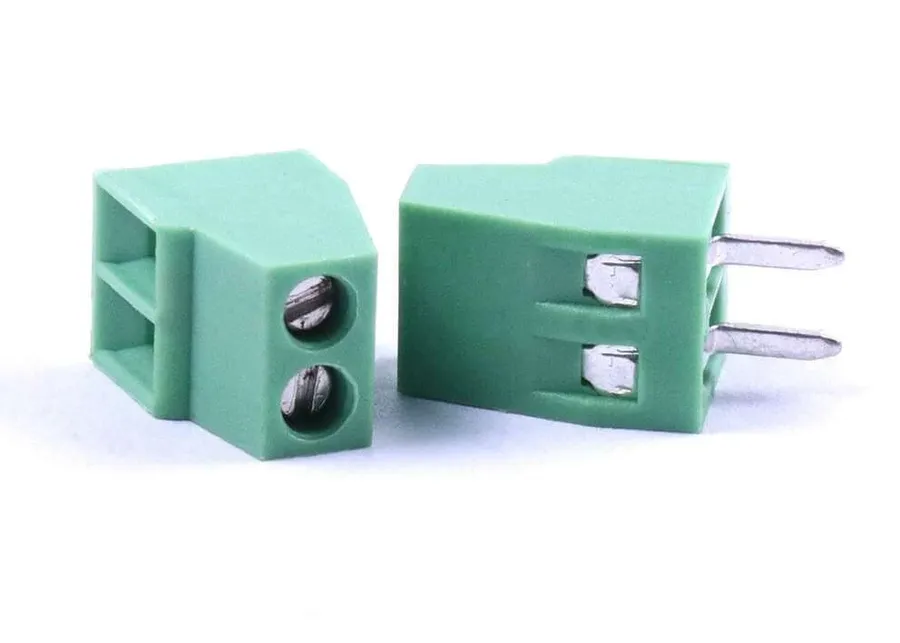 A variety of PCB connectors.