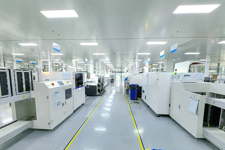 A view of a PCB manufacturing facility in the USA.