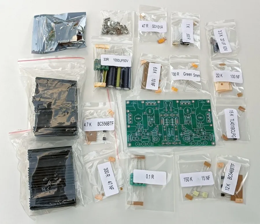 A set of PCBs produced in a small batch.