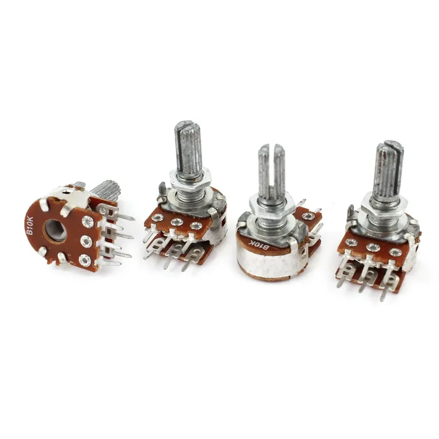 A screenshot of an online store selling potentiometers.