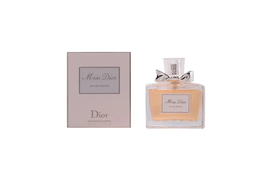 A bottle of Miss Dior Eau de Parfum.