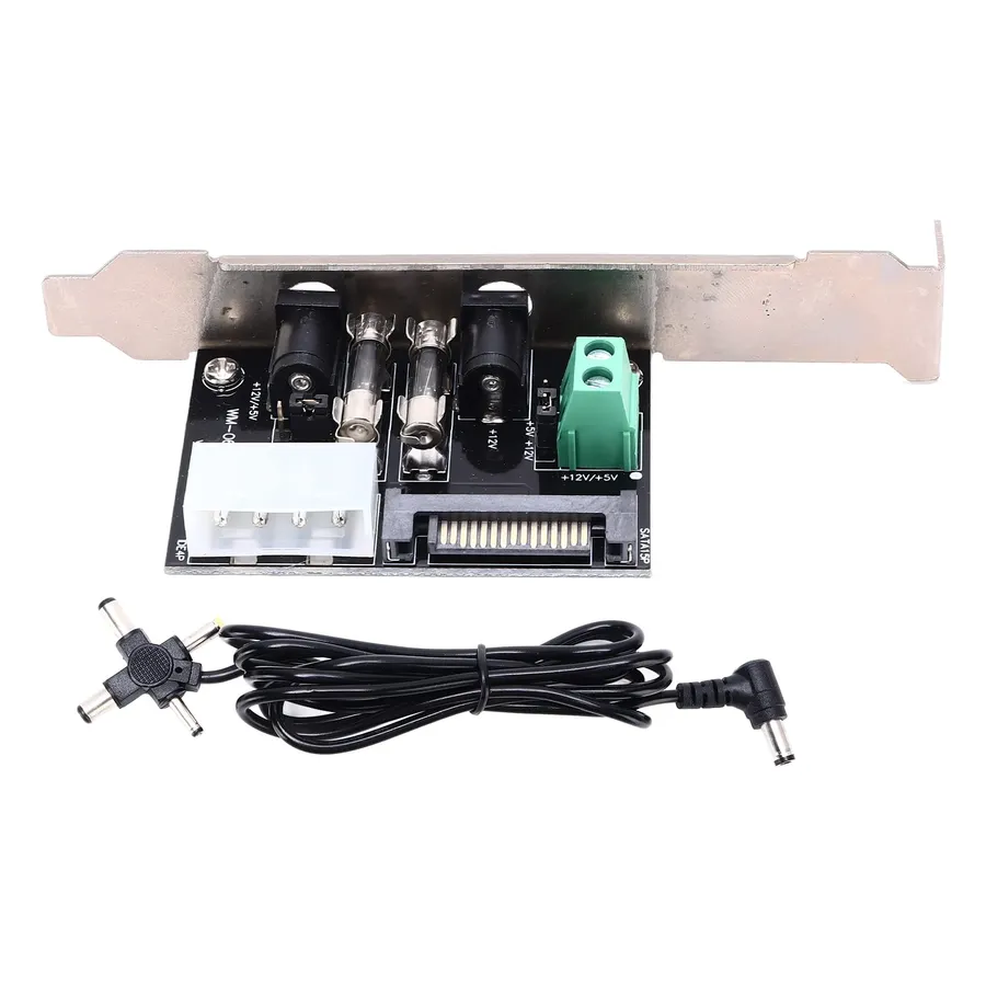 The internal components of a power adapter, including a bridge rectifier.