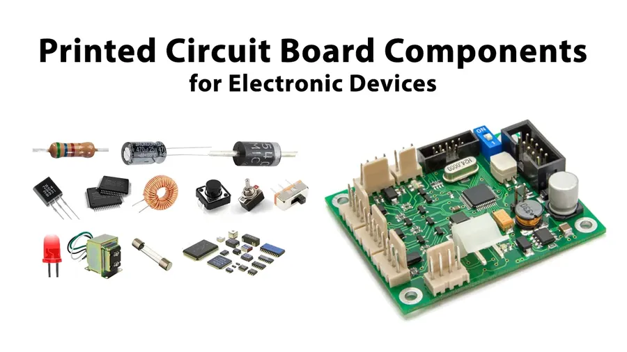 A circuit board showcasing resistors in series and parallel configurations.