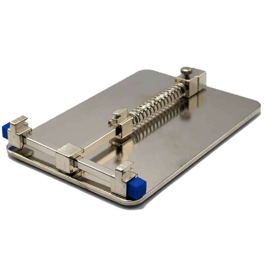 A collection of tools used for PCB repair.