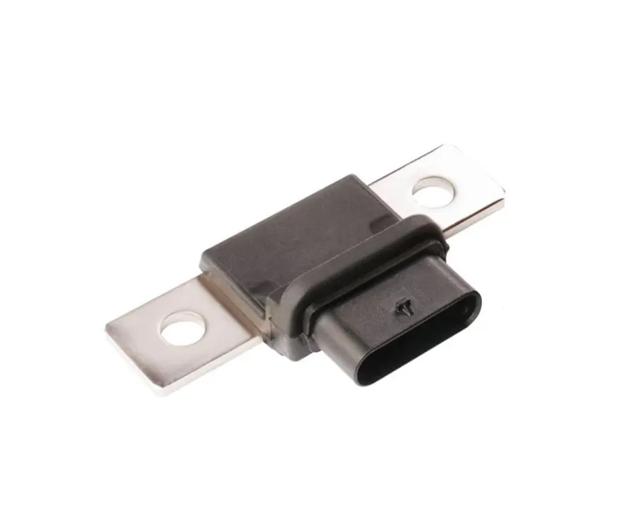 A shunt resistor used in an automotive application.
