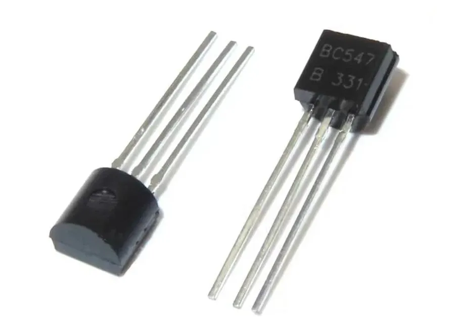 A variety of transistors that can be used as substitutes for the BC547.