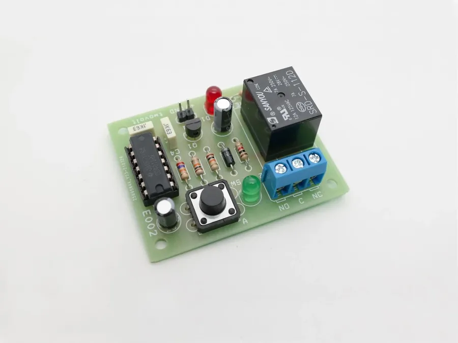 A selection of various toggle switches and relays.