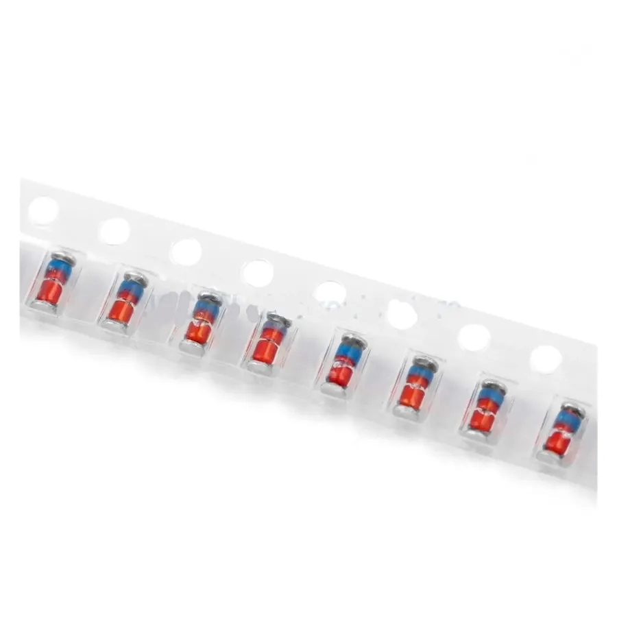 Different packages of zener diodes.