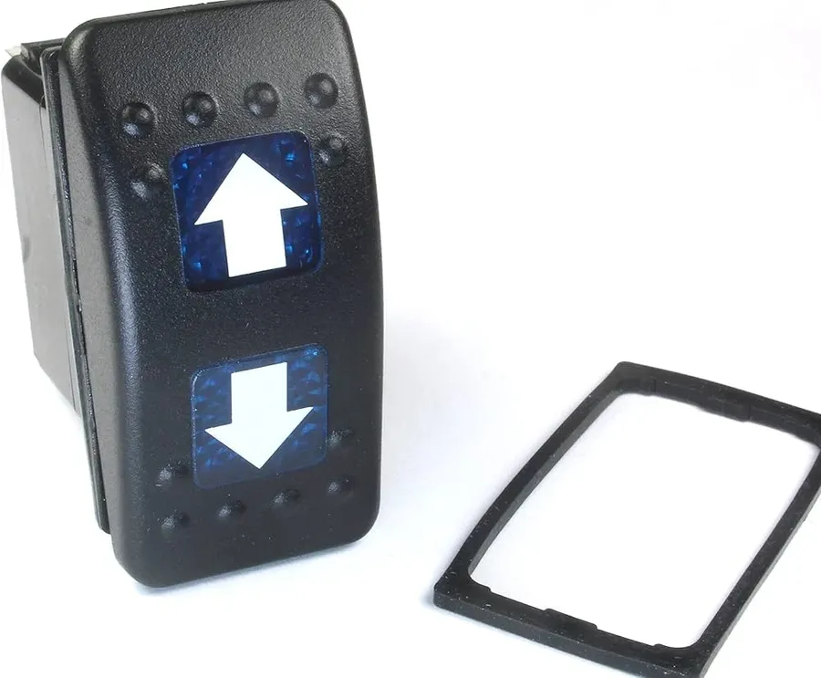 A picture illustrating a futuristic, advanced electronic switch.