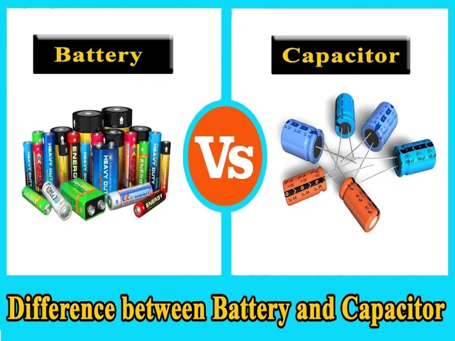 A picture of various types of capacitors, showing differences in size and shape, including a 103 capacitor.