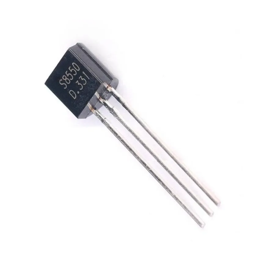 Various PNP transistors in TO-92 packages.
