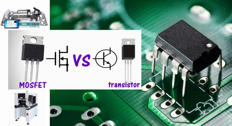 A comparison of different types of SMD transistors.