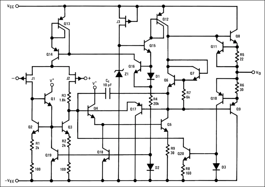 An image showing the internal circuitry of an electronic device.