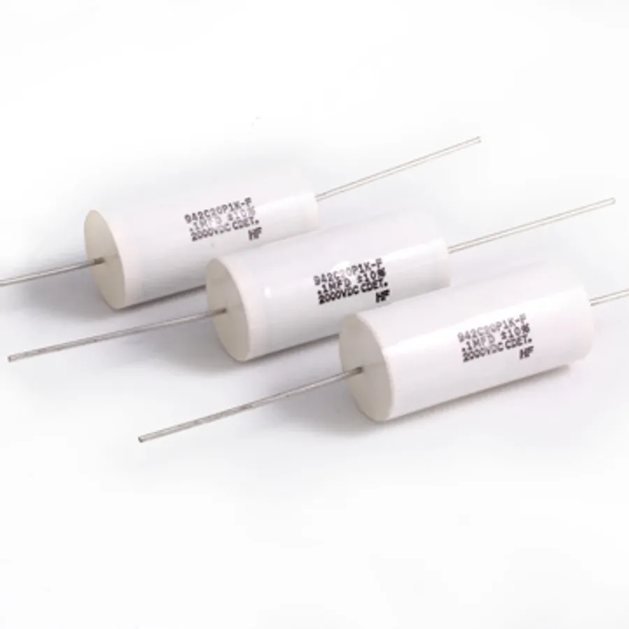 A rendering of advanced high voltage capacitor technology.