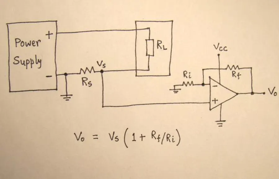 An electrical instrument display measuring power in a DC circuit.
