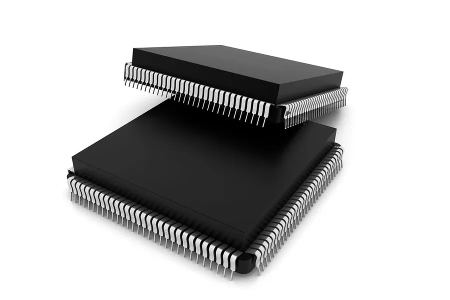Various types of IC packaging.
