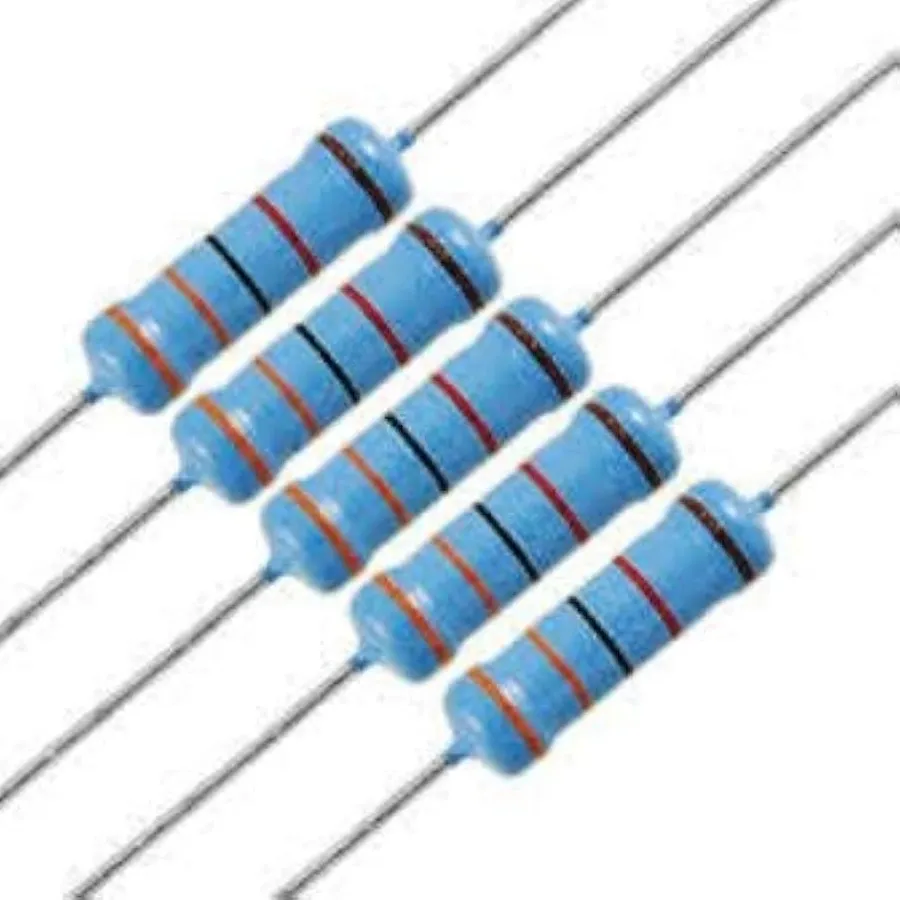 A metal film resistor.