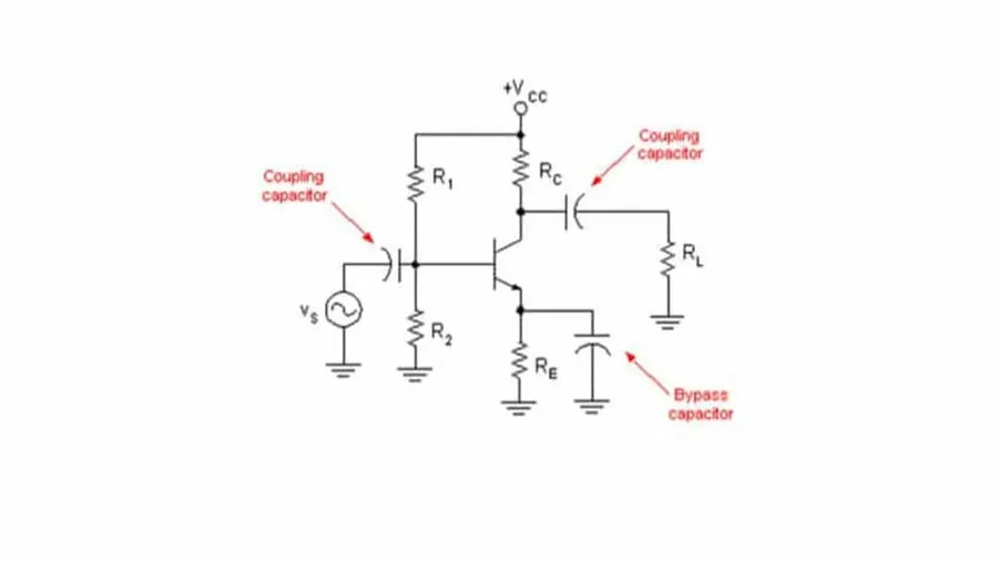 A hand selecting a capacitor from a variety of components.