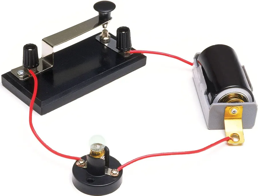 An electronic circuit with various components including resistors.