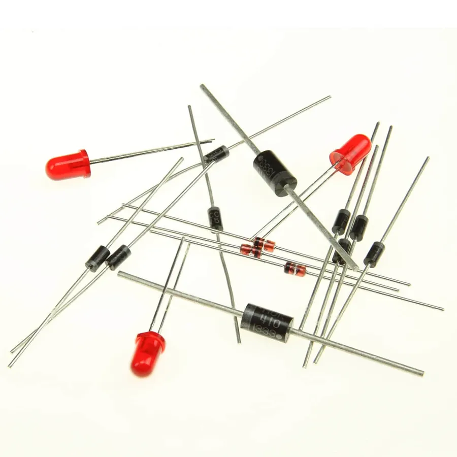 A selection of different diodes that can be used as alternatives to the 1N4148.