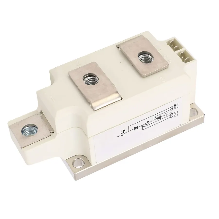 An SCR thyristor in a power supply unit in industrial settings.