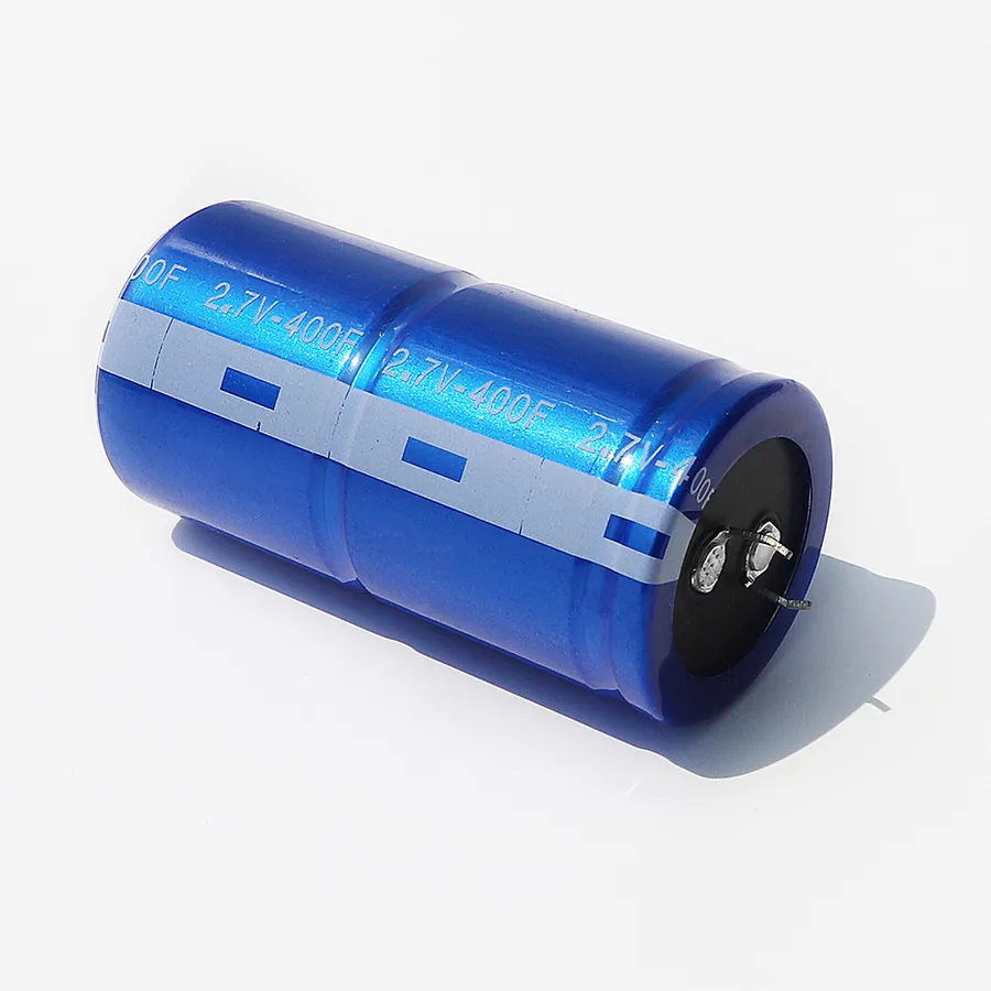 Ultracapacitors being used in an electric vehicle's energy storage system.