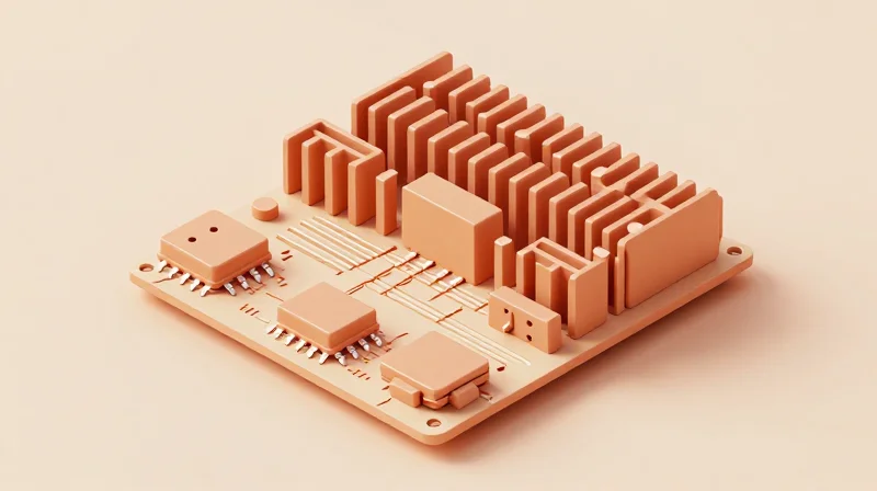 Thermal Management Strategies for Dense PCB Layouts Advanced thermal dissipation on a PCB with heat sinks