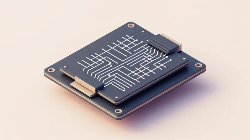 Navigating IPC-6012 and Automotive-Grade Certification An isometric 3D view of an automotive PCB module structure.