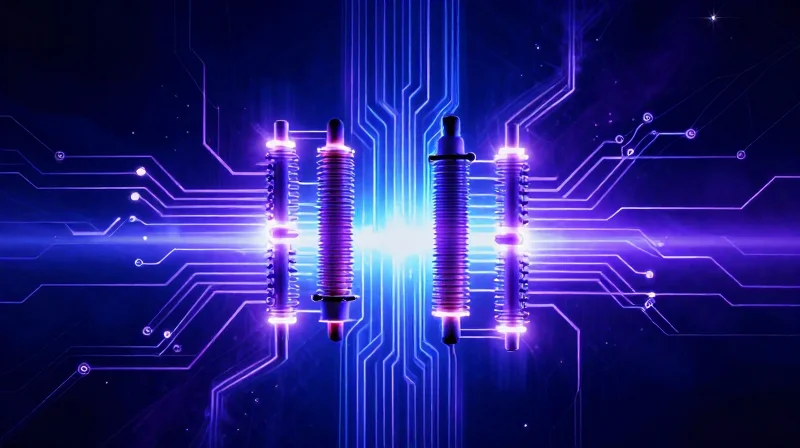 Dielectric Reliability and High-Voltage Insulation Abstract representation of dielectric strength and electrical insulation.