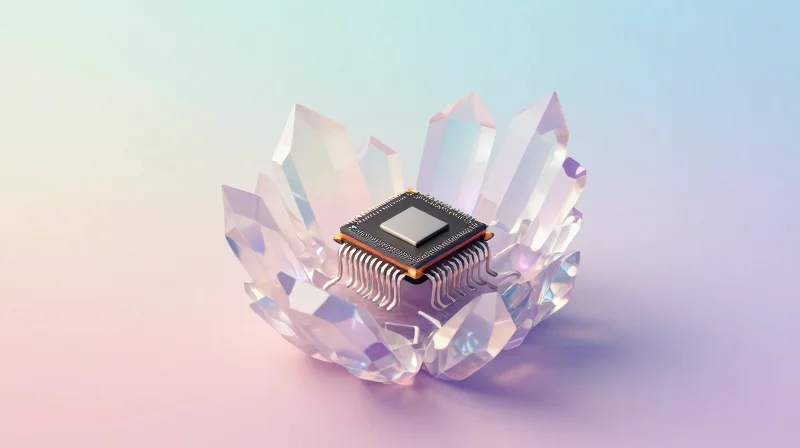 A conceptual illustration representing longevity and durability in electronics.