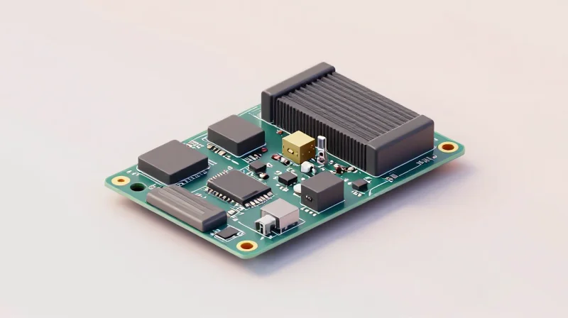 Designing for Vibration and Mechanical Stress Isometric view of reinforced component placement on a robust automotive ECU board