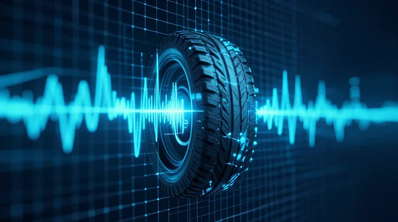 The Impact on Autonomous and Connected Vehicle Safety Data flow from tire to autonomous vehicle system