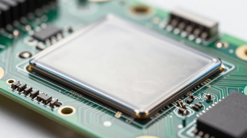 Surface Finish and Protective Coatings A close-up view of a conformal coated circuit board showing high corrosion resistance