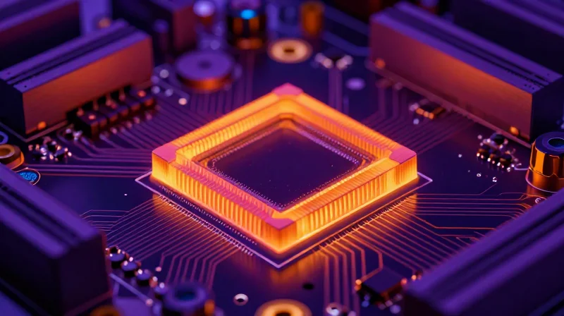 Advanced Thermal Management Strategies Thermal heat map visualization of a complex circuit board